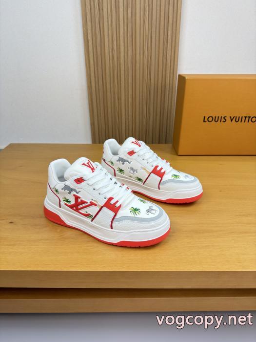 数に限りがある 普段使い 透け感優しいスニーカーLOUIS VUITTON偽物 ブランド 販売_0_0