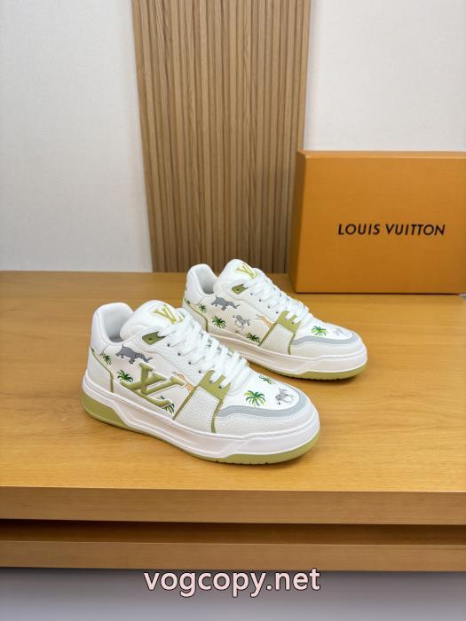 数に限りがある 普段使い 透け感優しいスニーカーLOUIS VUITTON偽物 ブランド 販売_0_2