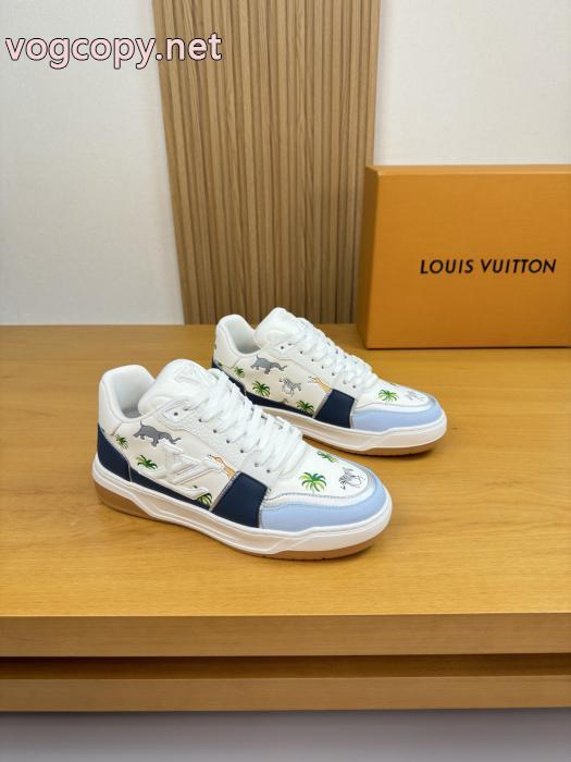 数に限りがある 普段使い 透け感優しいスニーカーLOUIS VUITTON偽物 ブランド 販売_0_4