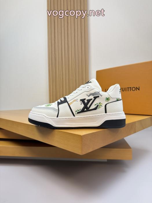 数に限りがある 普段使い 透け感優しいスニーカーLOUIS VUITTON偽物 ブランド 販売_0_5
