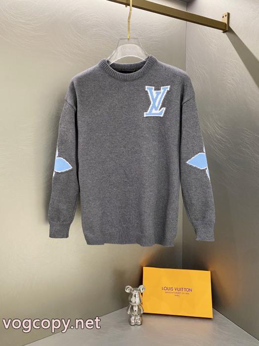 スーパー ブランド コピーLOUIS VUITTONお洒落自在   上質な素材 数量限定先行入荷セーター_0_4