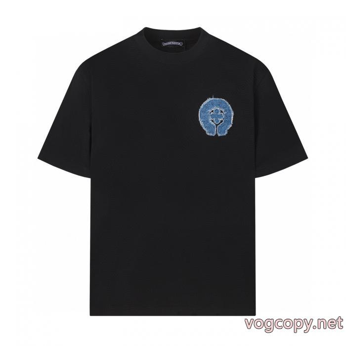 リッチな印象に 最終数量限り！ 素敵なデザインTシャツスーパー ブランド コピーCHROME HEARTS_0_5