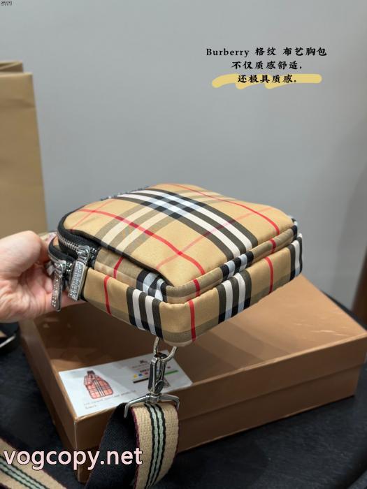 BURBERRYブランド 偽物 激安柔らかい色調 新作販売開始 上品な質感胸バッグ_0_0