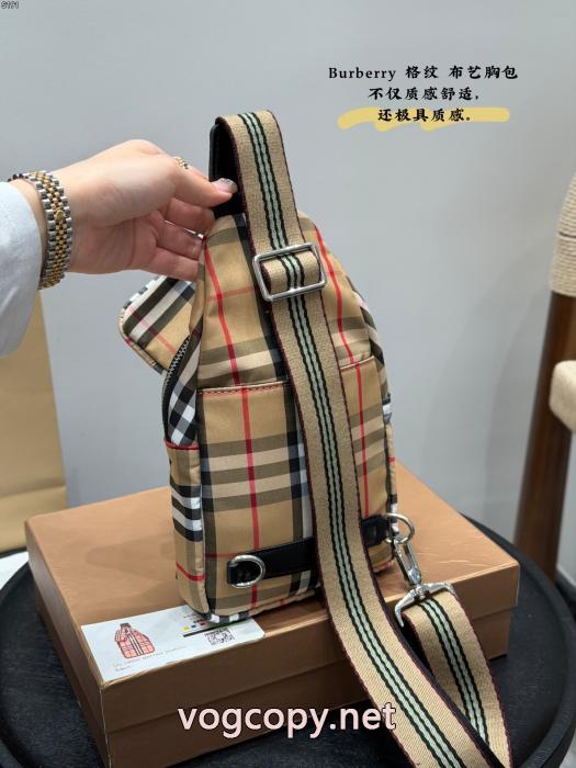 BURBERRYブランド 偽物 激安柔らかい色調 新作販売開始 上品な質感胸バッグ_0_1