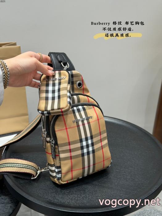 BURBERRYブランド 偽物 激安柔らかい色調 新作販売開始 上品な質感胸バッグ_0_3