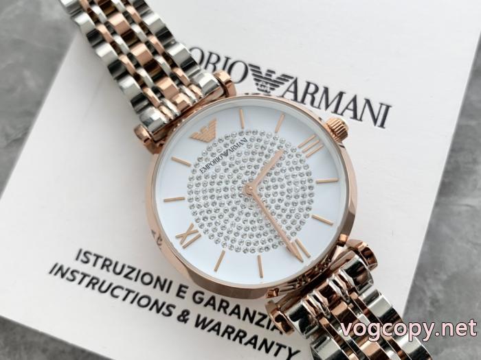 人気の高さ激安通販 安心国内発送 NEWトップスブランド コピー バック時計ARMANI.._0_3