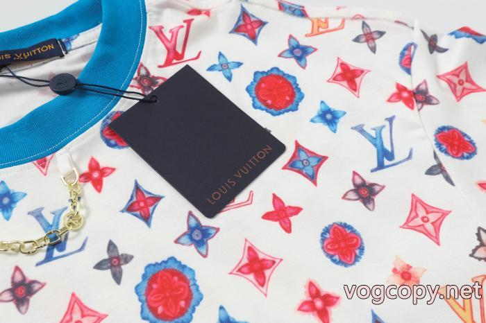 スーパー コピー 通販最安値に挑戦 有名モデル愛用アイテム ファッションブランドLOUIS VUITTONTシャツ_0_2