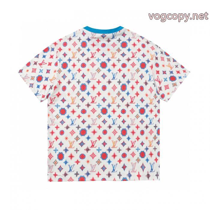 スーパー コピー 通販最安値に挑戦 有名モデル愛用アイテム ファッションブランドLOUIS VUITTONTシャツ_0_3