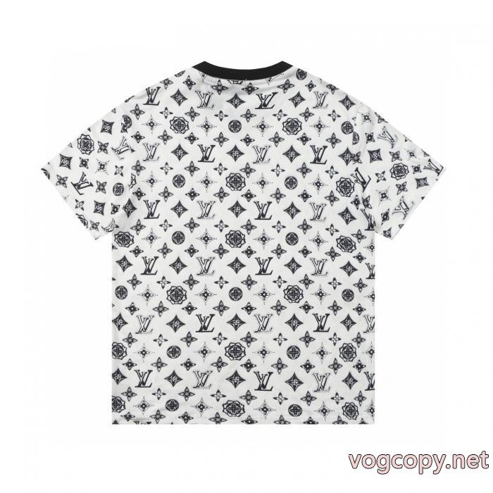 スーパー コピー 通販最安値に挑戦 有名モデル愛用アイテム ファッションブランドLOUIS VUITTONTシャツ_0_4