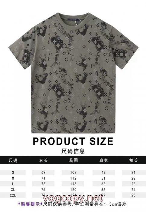 大特価2026 HOT品質保証 人気定番大人気ブランド コピー 販売 ルイ ヴィトンTシャツ_0_1