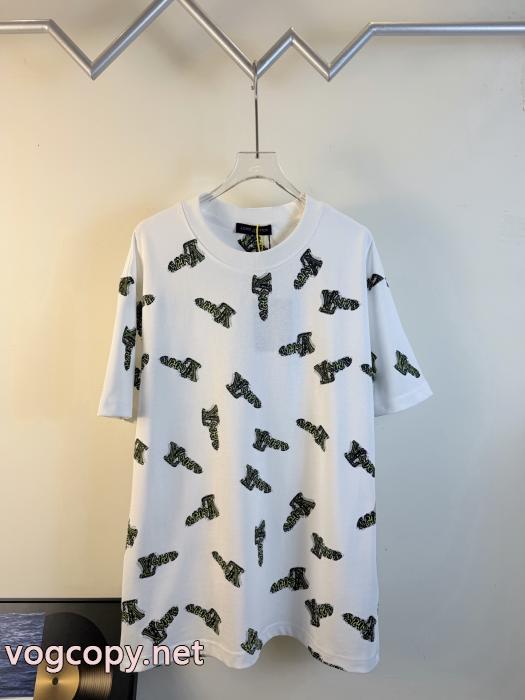ブランド コピー 販売Tシャツ2026人気お買い得アイテム 数量限定在庫限り 伸縮性に優れたLOUIS VUITTON_0_4