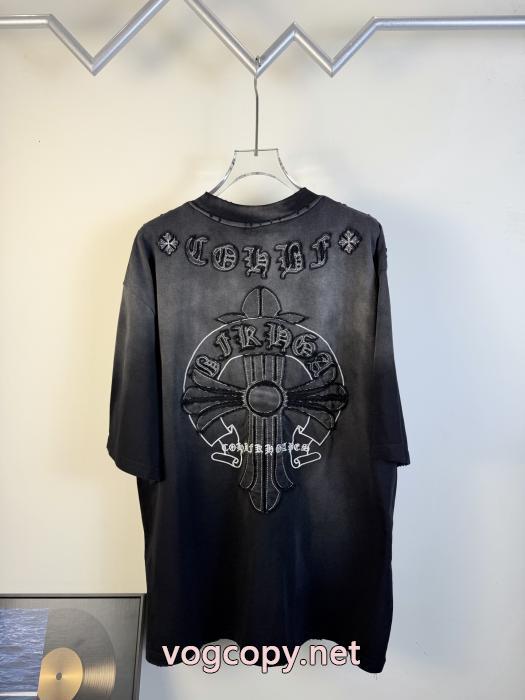 秋らしい繊細なアイテム 人気定番送料無料 軽快に着こなせるブランド 偽物 通販TシャツCHROME HEARTS_0_0