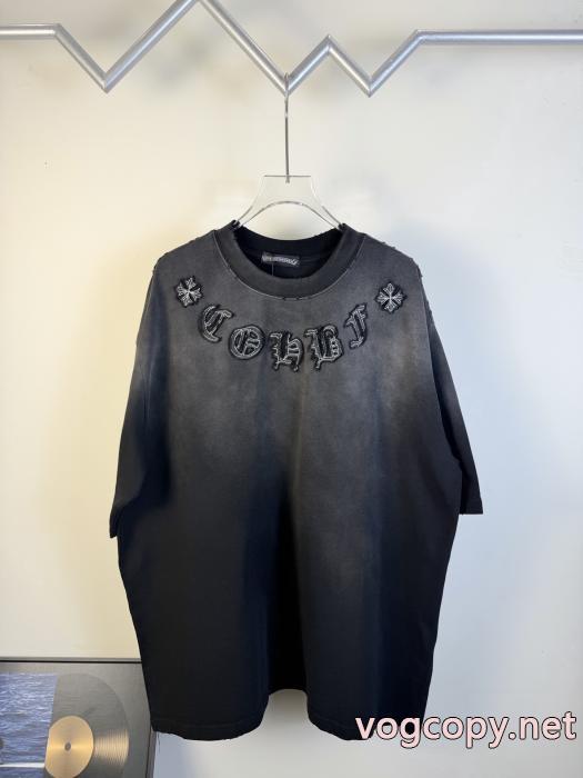 秋らしい繊細なアイテム 人気定番送料無料 軽快に着こなせるブランド 偽物 通販TシャツCHROME HEARTS_0_1