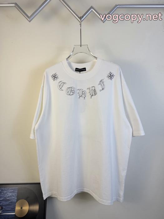 秋らしい繊細なアイテム 人気定番送料無料 軽快に着こなせるブランド 偽物 通販TシャツCHROME HEARTS_0_3
