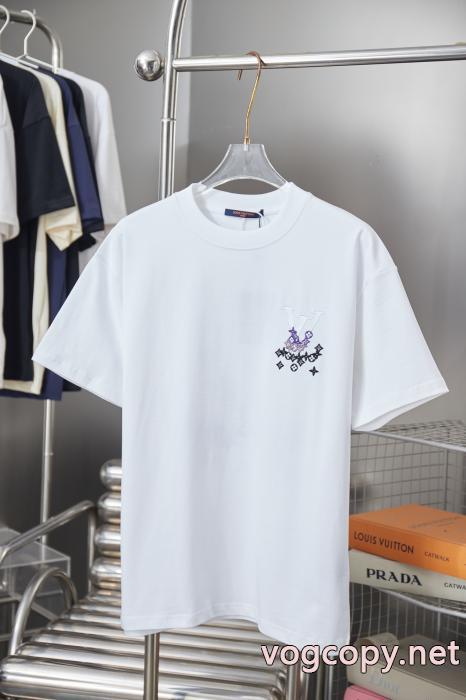 雑誌掲載 今季は色を使った注目新品 超人気でめちゃかわいいTシャツLOUIS VUITTONブランド スーパー コピー 舗_0_4