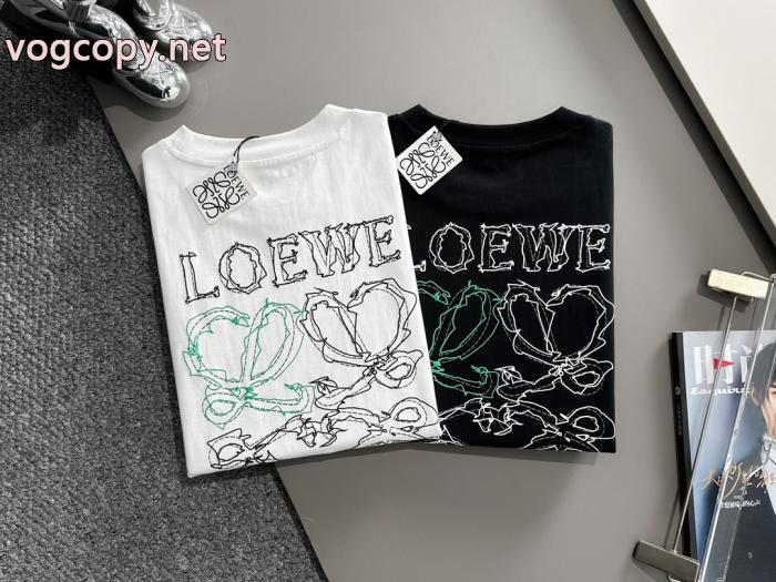 ブランド コピー 品高評価！ 雑誌掲載最新作 大人の上質感TシャツLOEWE_0_4