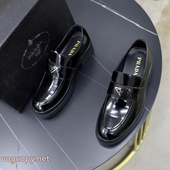 &nbsp;&nbsp;&nbsp;&nbsp;ビジネスシューズ偽 ブランド 購入大人可愛い 流行 オシャレ度アップPRADA.._0_1