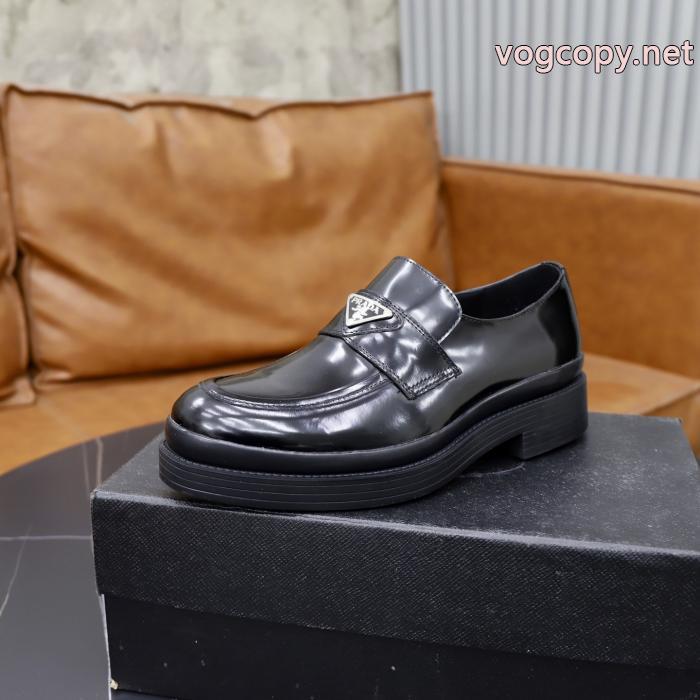 &nbsp;&nbsp;&nbsp;&nbsp;ビジネスシューズ偽 ブランド 購入大人可愛い 流行 オシャレ度アップPRADA.._0_3