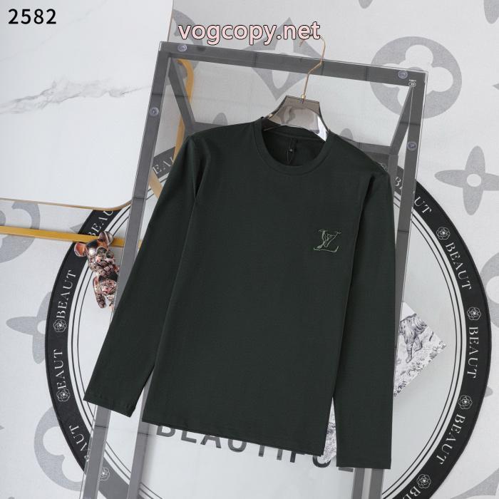コピー ブランド 優良格上げ！ 抜群の存在感 大人の品漂うLOUIS VUITTON長袖Tシャツ_2_2