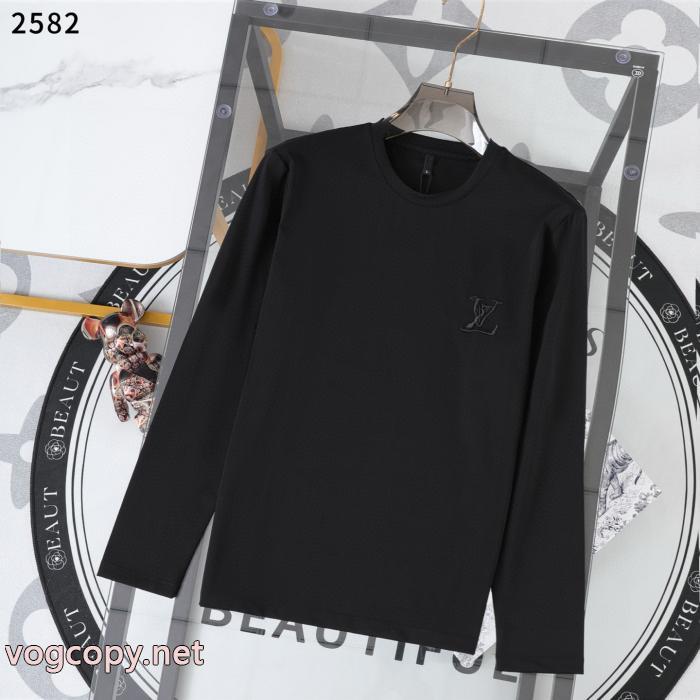 コピー ブランド 優良格上げ！ 抜群の存在感 大人の品漂うLOUIS VUITTON長袖Tシャツ_2_3