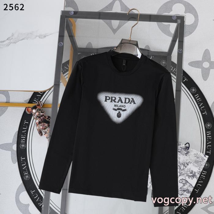 PRADAブランド コピー 専門店必要な一品 高い機能性 2026新入荷長袖Tシャツ_0_0