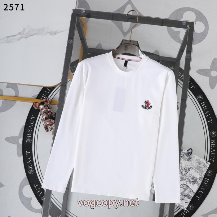 MONCLER最新の品 超人気モデル 完売新作ブランド コピー 通販長袖Tシャツ_0_1