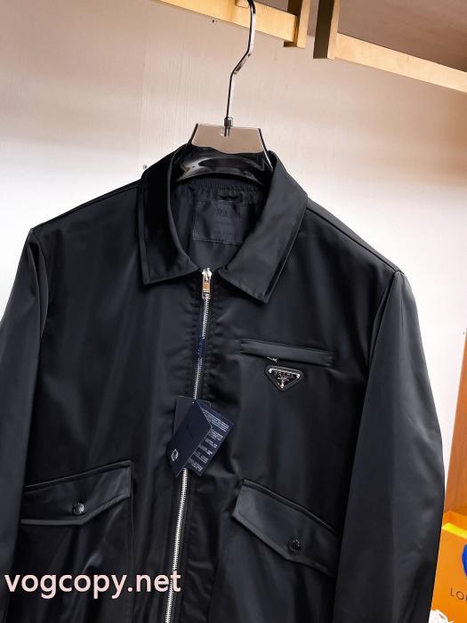 ジャケット高評価の人気品  高品質  手触りがいい激安 ブランドPRADA.._0_2