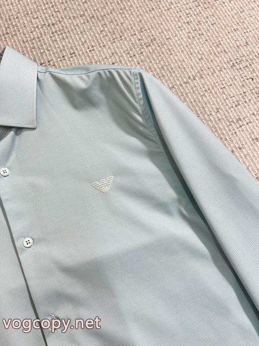 お洒落で秋冬注目トレンド 注目度No.1コラボ 完売必須☆お早めにARMANI&nbsp;&nbsp;&nbsp;&nbsp;長袖 Tシャツ衬衫ブランド コピー.._0_1