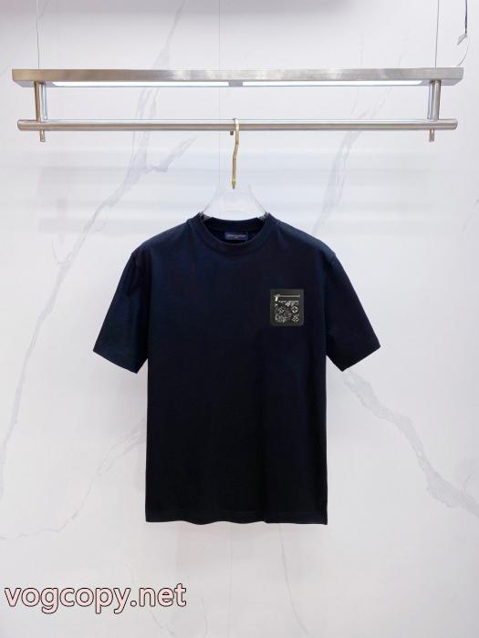 最安値正規品 カジュアルな雰囲気があり 海外超人気ブランド コピー 通販TシャツLOUIS VUITTON_0_3