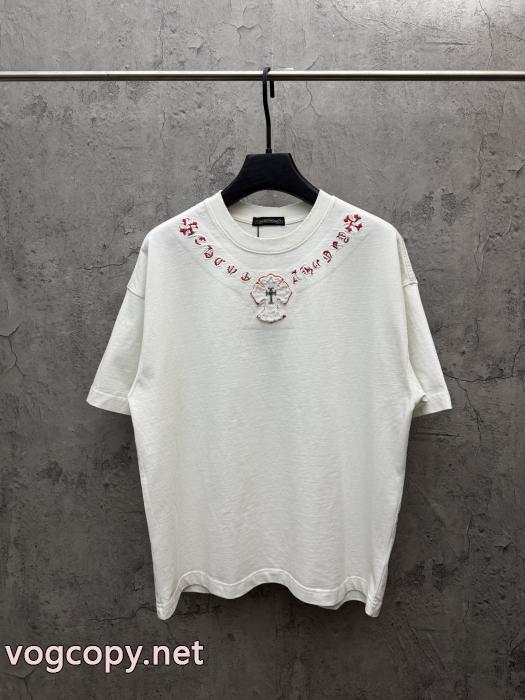 再入荷！ 秋冬モデル 個性的なデザイン CHROME HEARTSTシャツコピー 品 販売_0_3