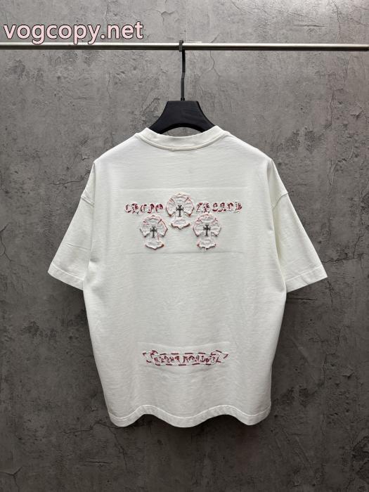 再入荷！ 秋冬モデル 個性的なデザイン CHROME HEARTSTシャツコピー 品 販売_0_4
