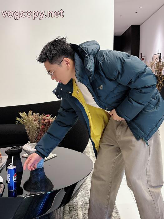 ブランド スニーカー 激安超大特価 発表の新作モデル 秋冬の流行りトップスPRADAダウンジャケット_0_6