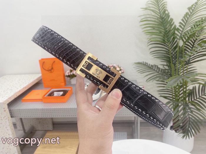 ヴェルサーチ偽物 通販ベルト上品スタイル 輝く高級感満点 新作デザイン新色_0_4