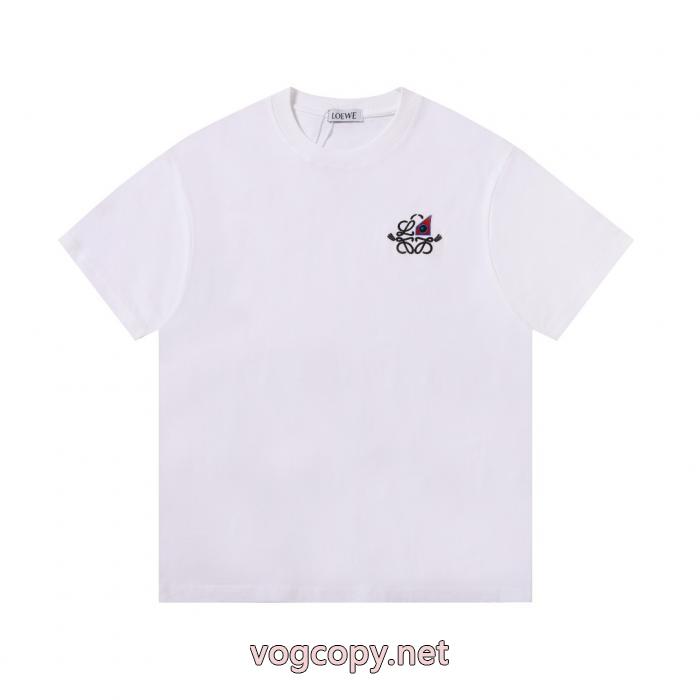 ブランド フェイク今季大人気新作登場 上品セレブな豪華 有名なロエベTシャツ_0_3