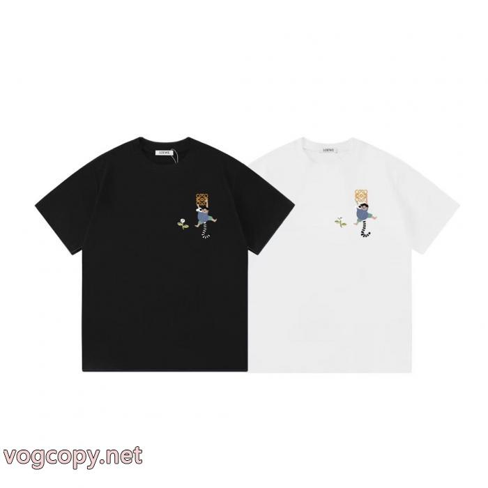 Tシャツ高級感を演出 洗練された印象 大胆にLOEWE激安 通販 専門_0_1