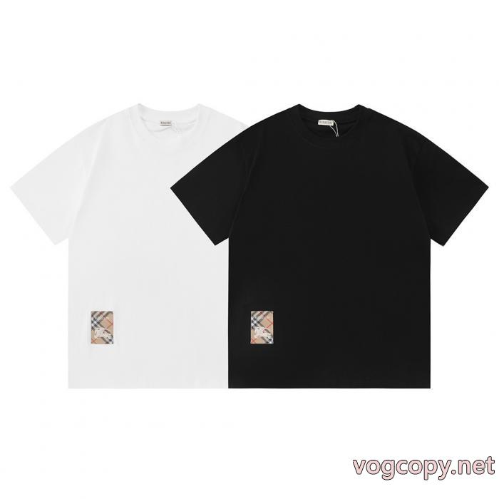 数量限定奇跡の入荷 今季大人気のデザイン 大人シンプルなブランド 偽物TシャツBURBERRY_0_1