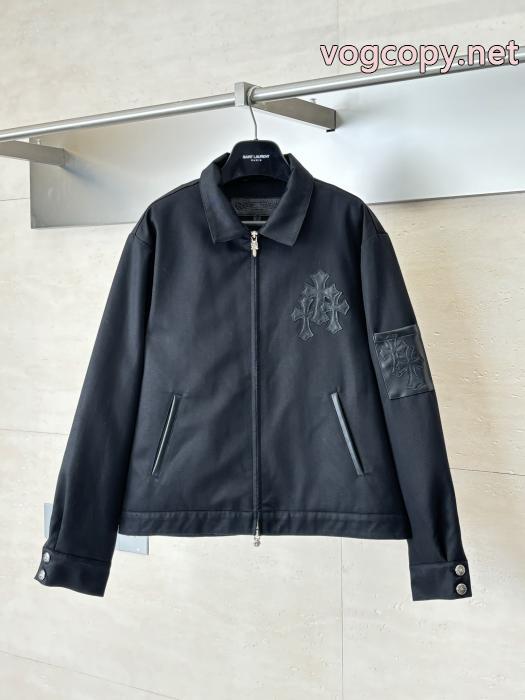 ジャケットCHROME HEARTS26秋冬最新モデル クラシックな雰囲気のトップス 個性的なデザイン スーパー コピー 通販_0_0