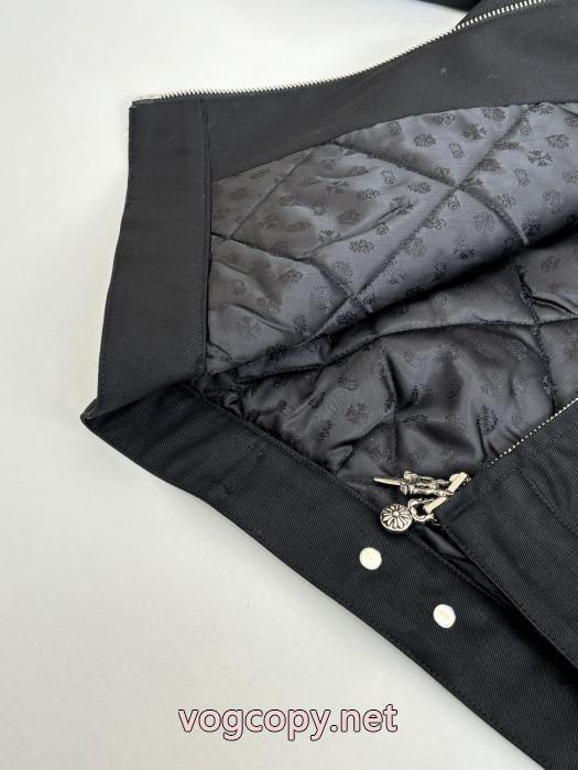 ジャケットCHROME HEARTS26秋冬最新モデル クラシックな雰囲気のトップス 個性的なデザイン スーパー コピー 通販_0_1
