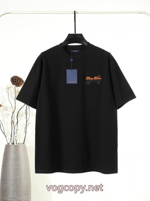 TシャツLOUIS VUITTONスーパー コピー着心地良く セール価格でお得 人気新作ロゴ入り_0_2
