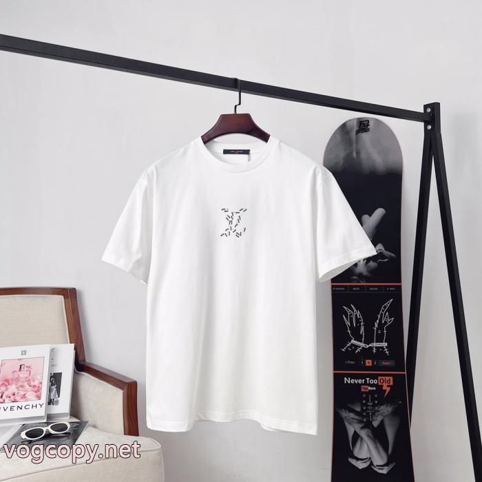 TシャツLOUIS VUITTONコピー ブランド 通販好印象265% 毎年定番 ストリート系原宿系 _0_1