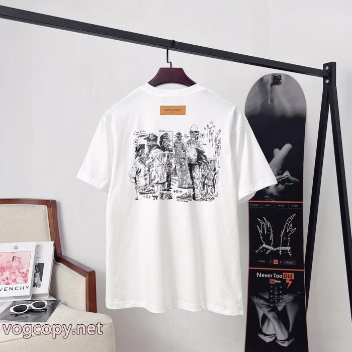 TシャツLOUIS VUITTONコピー ブランド 通販好印象265% 毎年定番 ストリート系原宿系 _0_3