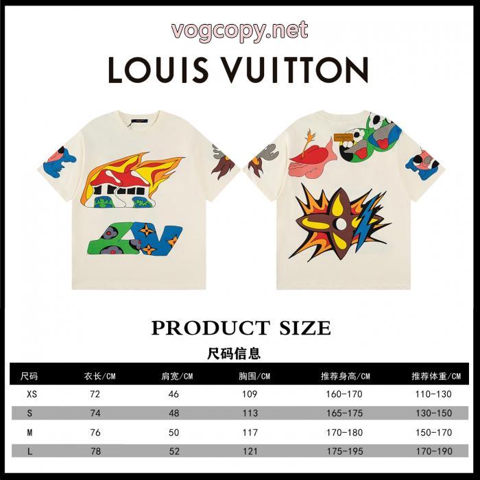 即発送　2026秋冬新作定番 完売間近 大人感漂う秋冬新作コピー ブランド 販売LOUIS VUITTONTシャツ_0_0