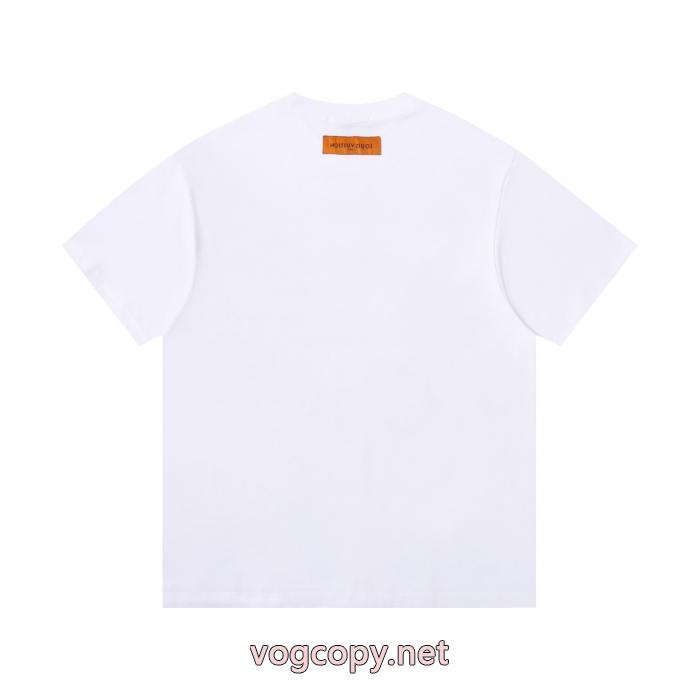 TシャツLOUIS VUITTON秋冬トップス最新情報をチェック 冬らしい品格が漂う メール便対応ブランド 偽物 激安 通販_0_4