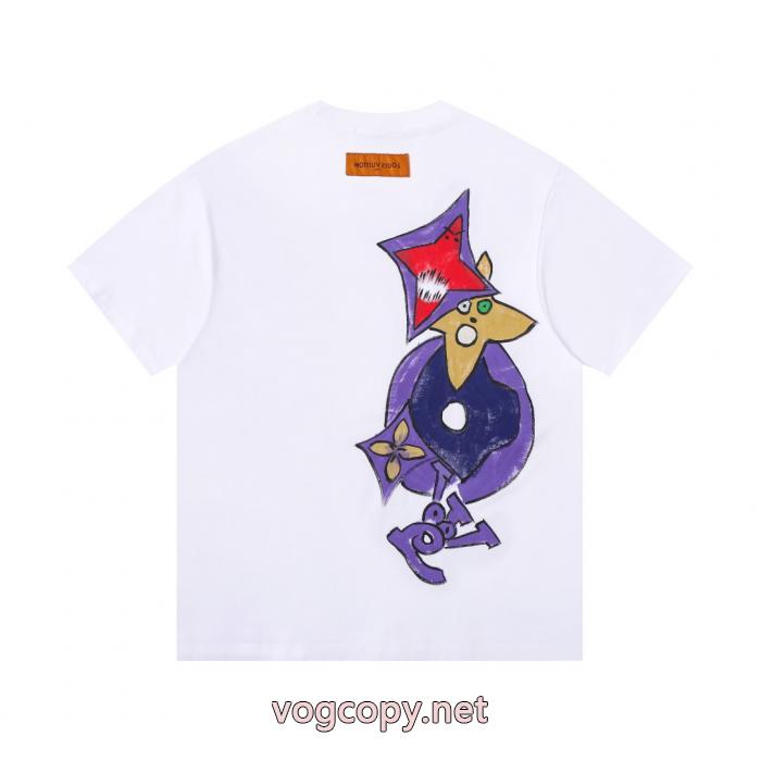 新品人気上昇 大変人気 日本未入荷TシャツLOUIS VUITTONコピー ブランド 販売_0_2