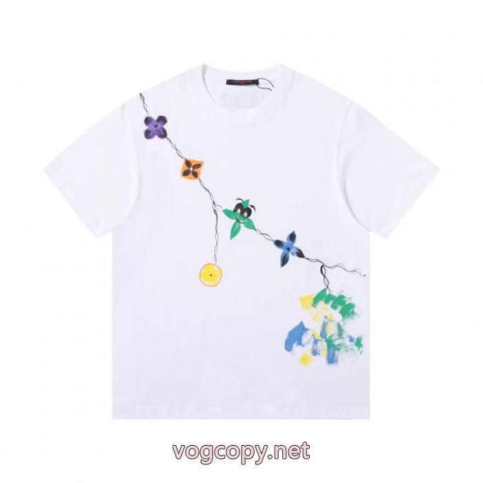 超目玉 少量再入荷 セールで破格Tシャツブランド コピー ショップLOUIS VUITTON_0_2