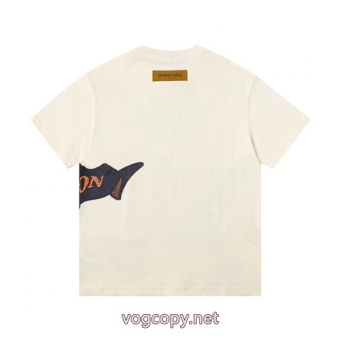 お洒落で人気アイテム VIPセールで奇跡 国内在庫有Tシャツ 2026ブランドコピーLOUIS VUITTON_0_3