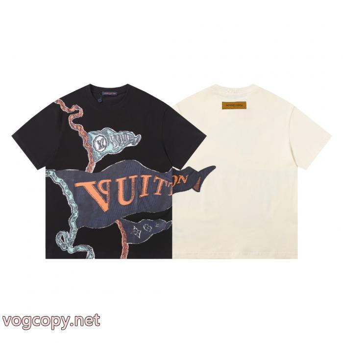 お洒落で人気アイテム VIPセールで奇跡 国内在庫有Tシャツ 2026ブランドコピーLOUIS VUITTON_0_4