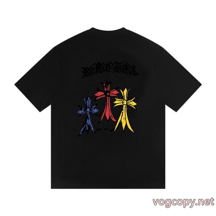 ブランド コピー 品人気モデル 流行り ファッション感満々TシャツCHROME HEARTS_0_1