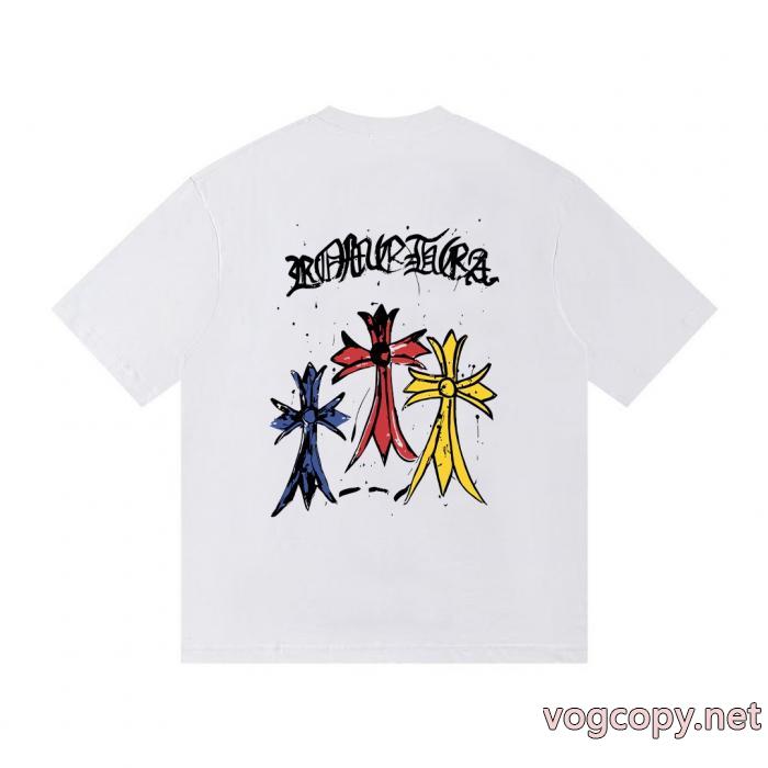 ブランド コピー 品人気モデル 流行り ファッション感満々TシャツCHROME HEARTS_0_4