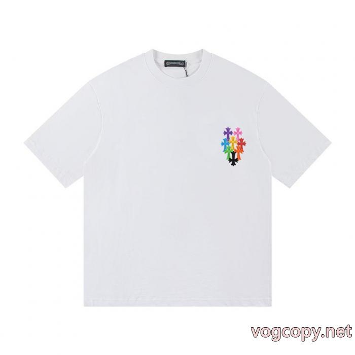 Tシャツ在庫あり即発 コスパ最高のプライス 気分が上がるCHROME HEARTSスーパー コピー 通販_0_3